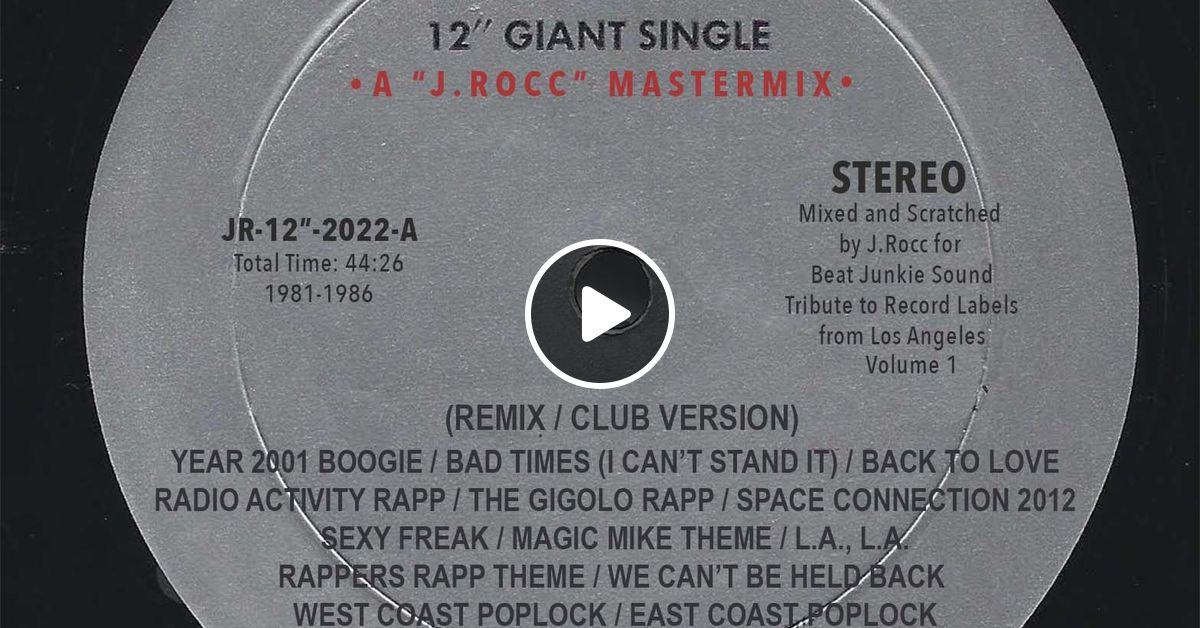 Tribute To Los Angeles Record Labels Volume 1: Rappers Rapp ...