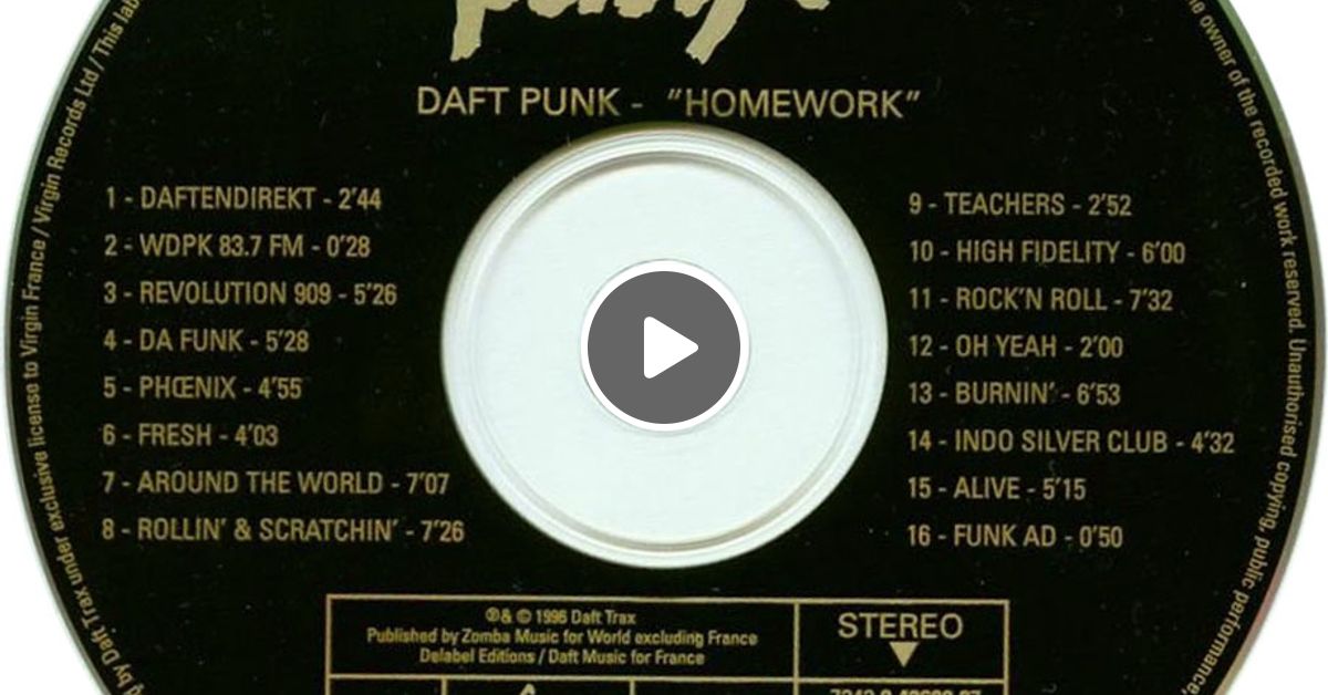 daft punk homework full album