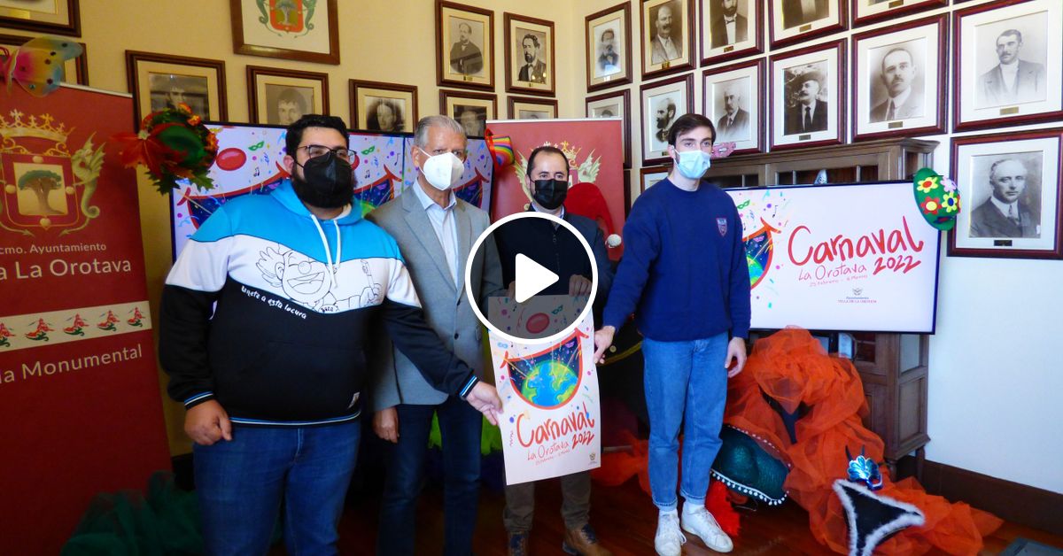 La Orotava. Presentación del Programa y Cartel de las Fiestas del Carnaval 2022 by Gente Radio