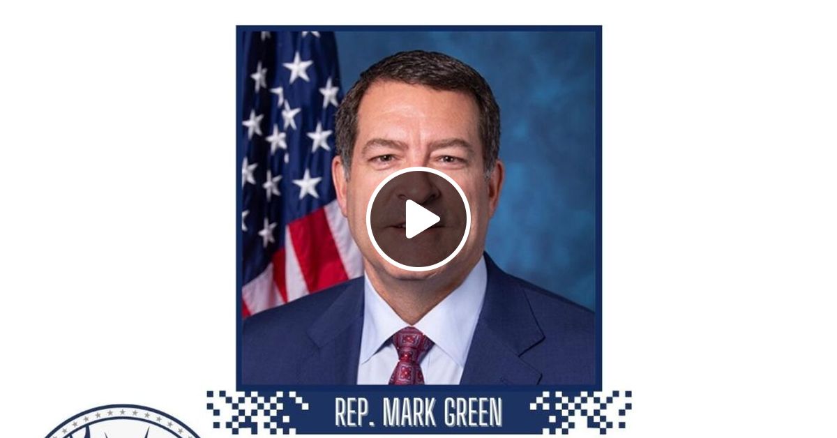Congressman Mark Green Sas Interview Series Liberty Station Special