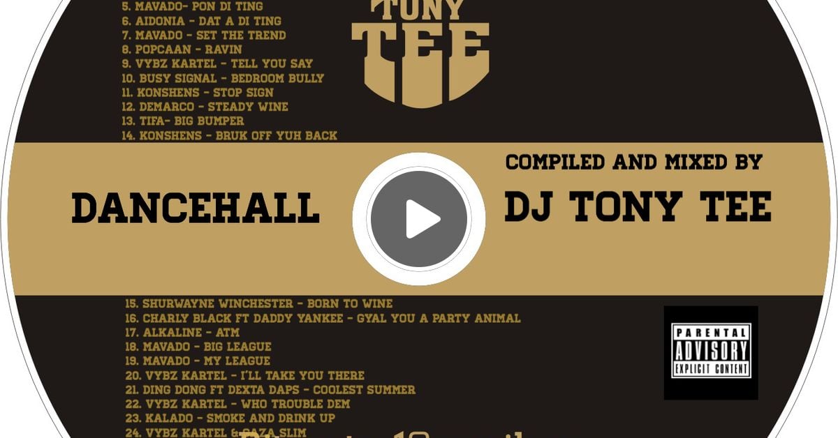 Dancehall 03 03 2017 By Dj Tony Tee Listeners Mixcloud