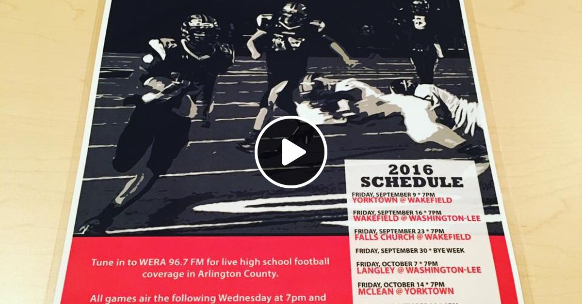 Wera 96 7 Fm High School Football Game Of The Week Nov 4