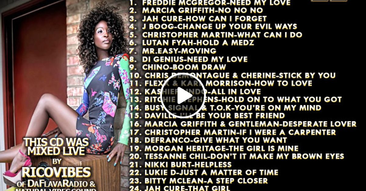 Ricovibes One Drop Reggae Mix Vol 11 By Ricovibes Natural Vibes Sound Favoriters Mixcloud Ricovibes hails from st.kitts/nevis migrated to the us at an early age. mixcloud
