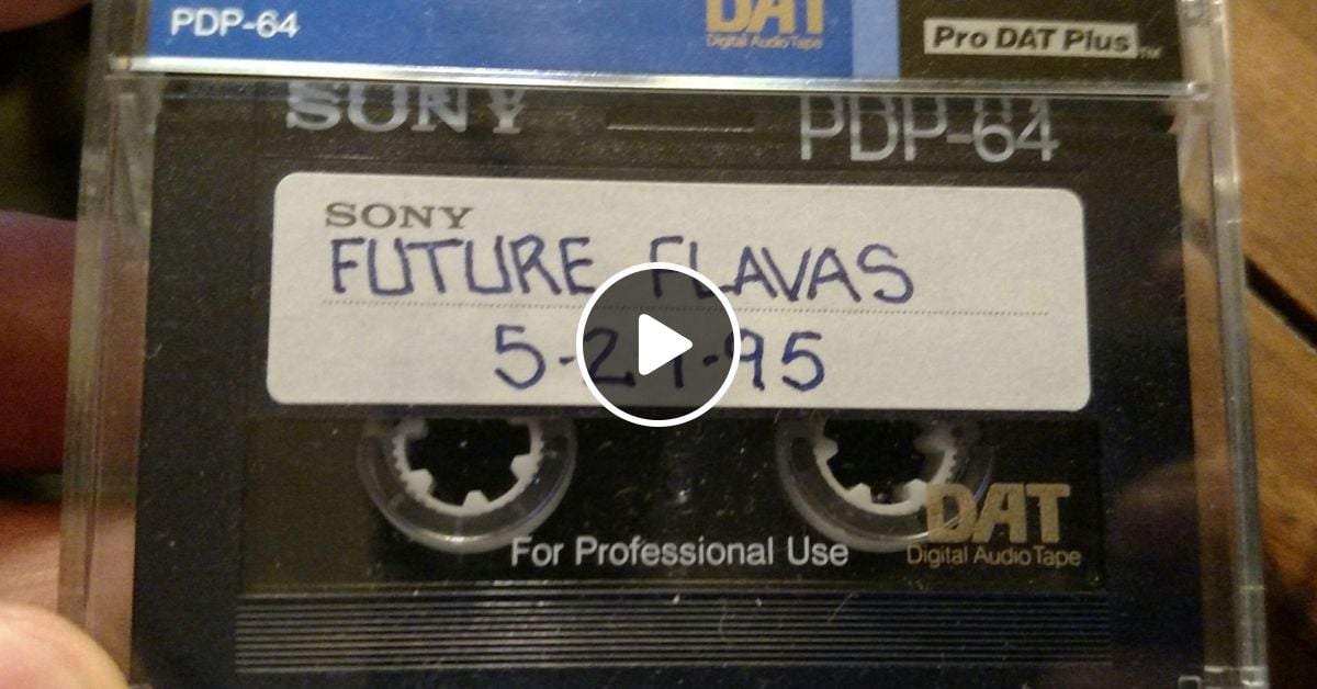 FUTURE FLAVAS May 29, 1995. WQHT HOT 97 FM NEW YORK CITY by