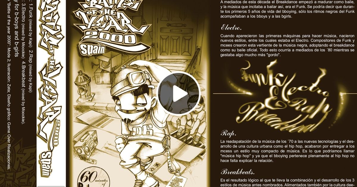Battle Of The Year Spain 00 The Official Mixtape By Kapi Mixcloud