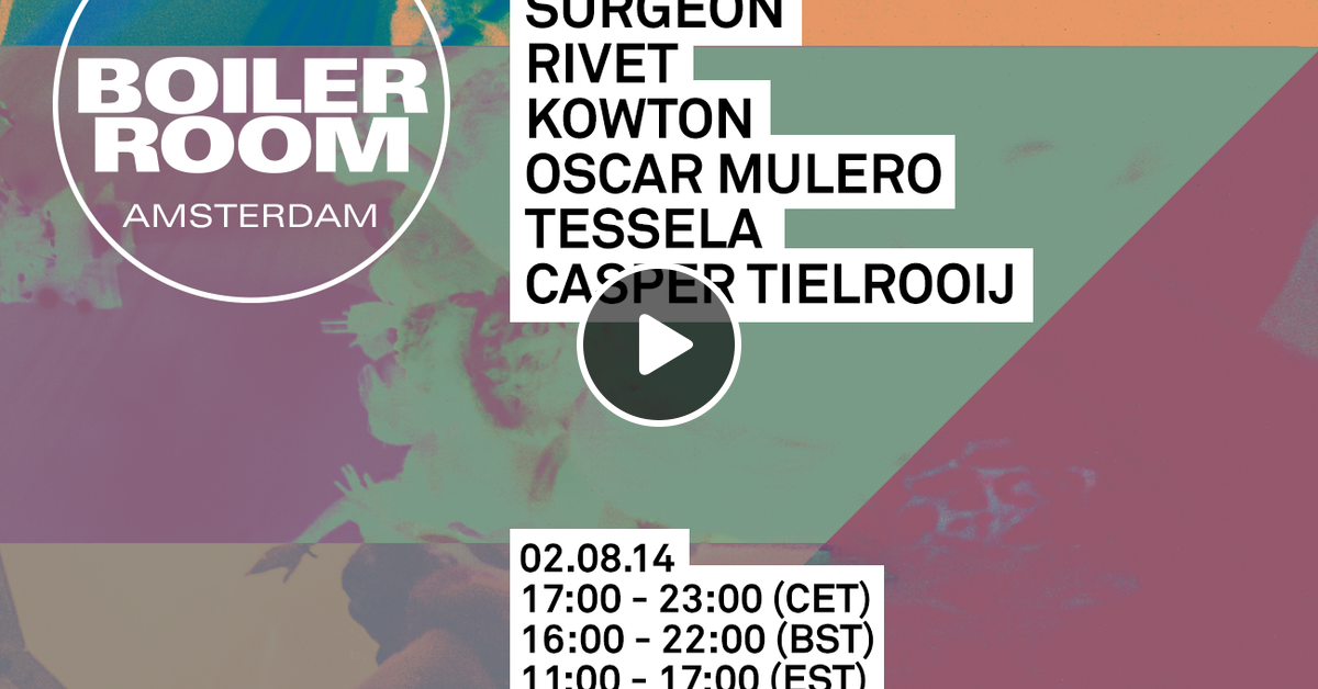 Oscar Mulero Live At Dekmantel Festival 2014 Day 2 Boiler Room Amsterdam 02 Aug 2014 By Freelivesets Mixcloud
