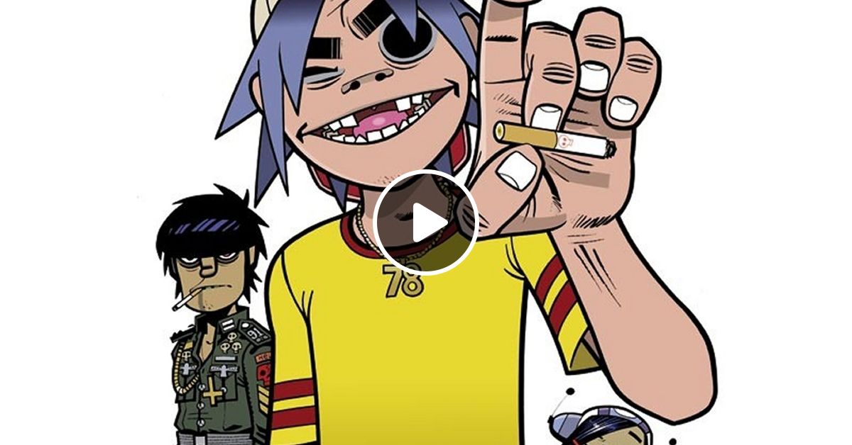 Как рисовать группу gorillaz