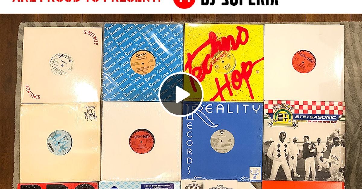 Twelve 12's Live Vinyl Mix: 74 - DJ Superix - Random 80s Rap