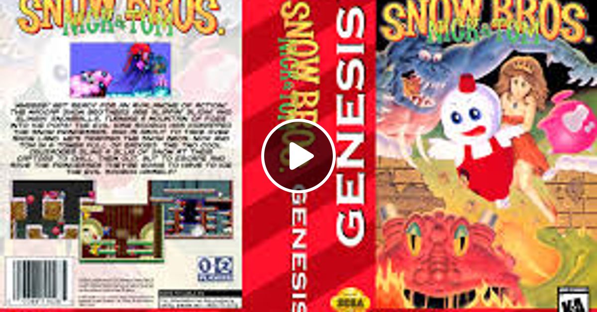 Snow bros sega game hotsell