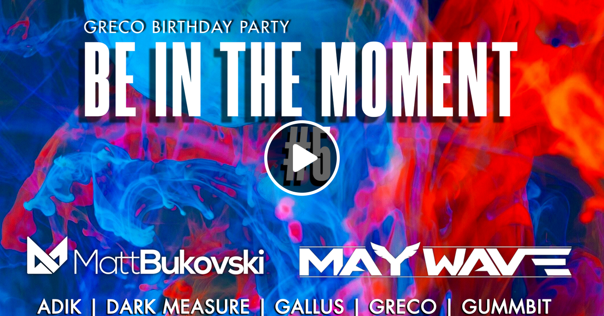 Simon Moon Be In The Moment 5 (Cotton Club Katowice) by Simon Moon