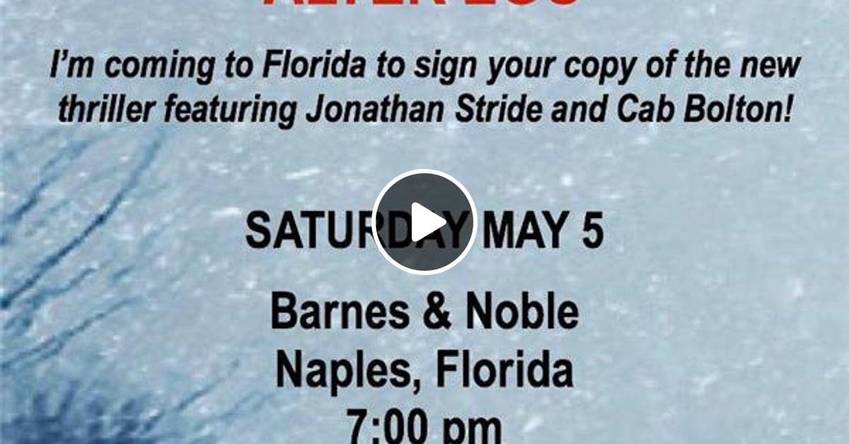 Brian Freeman Live From B N Naples Fl On Authors On The Air With