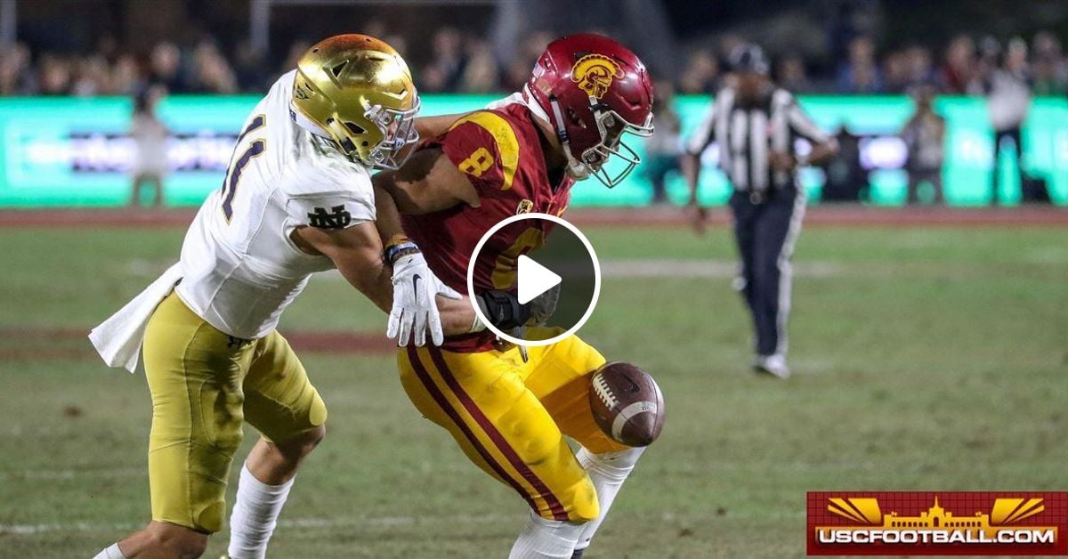 Coach Harvey Hyde Keely Eure Ryan Abraham Break Down Usc Vs Nd