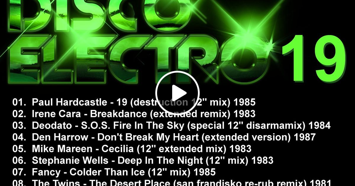 DISCO ELECTRO 19 Various Original Artists [electro synth disco