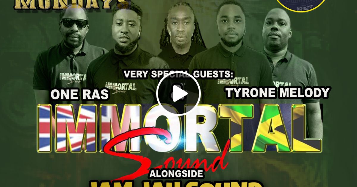 Jam Jah Mondays Live from the Station, KH 30th Oct 23 ft IMMORTAL
