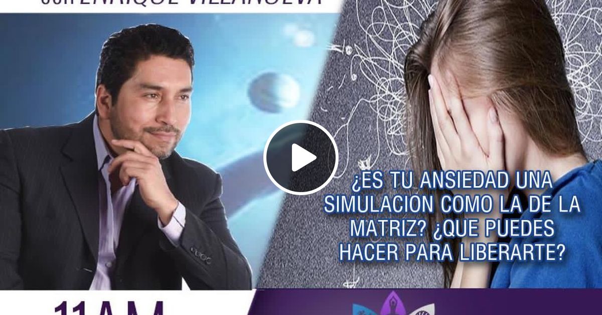 ES TU ANSIEDAD UNA SIMULACION COMO LA DE LA MATRIZ LA ANSIEDAD ME