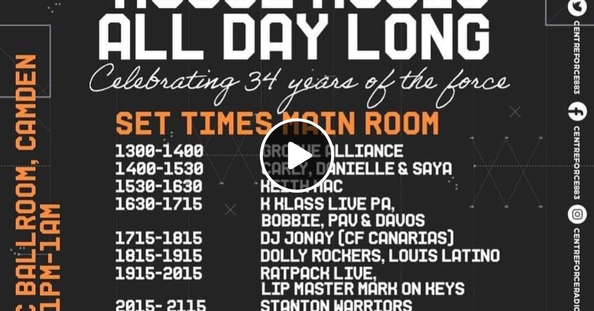 Live Event Electric Ball Rooms Centreforce 34th Birthday part 4 .mp3(274.3MB) by 883 Centreforce