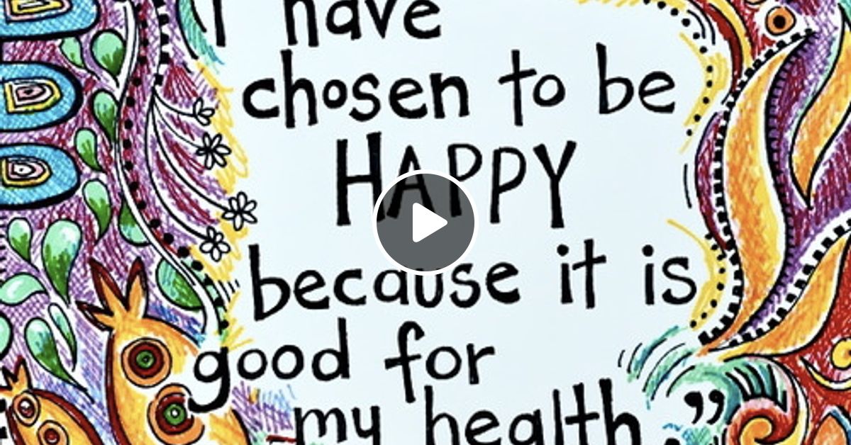 Happy because seeing. Happy because seeing