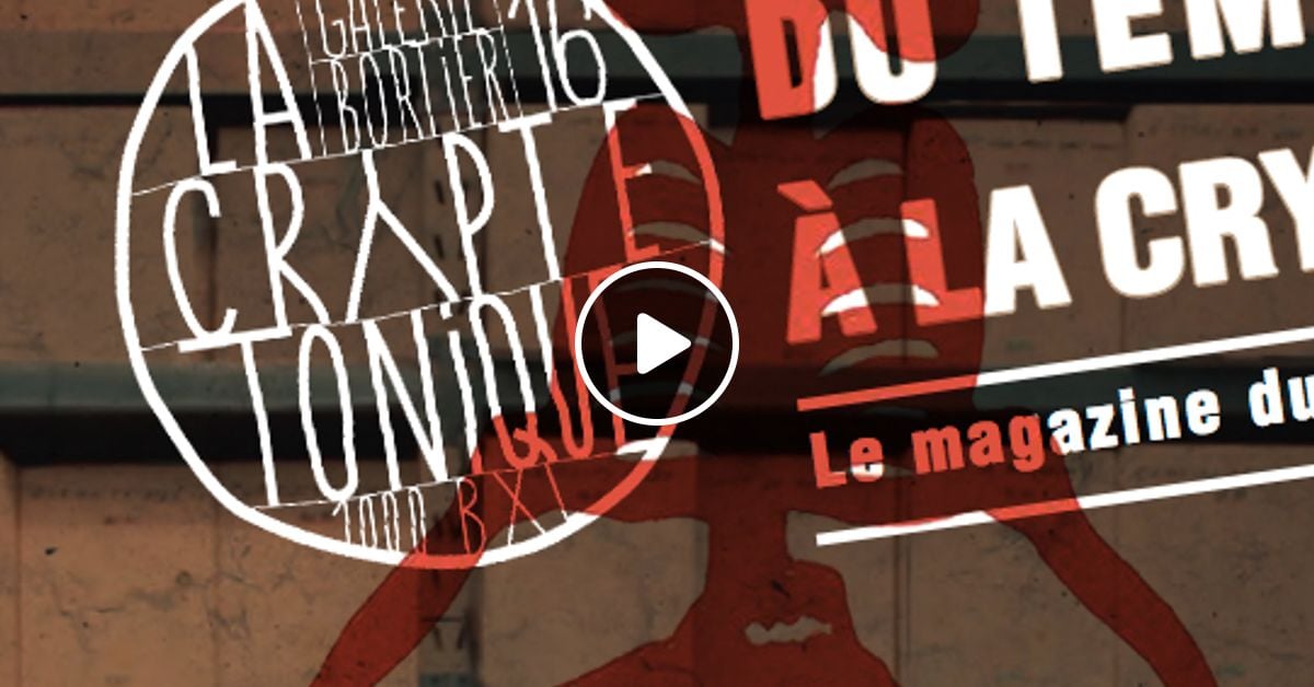 DANGER 008 Discussion avec Philippe Capart et sa Crypte Tonique! by