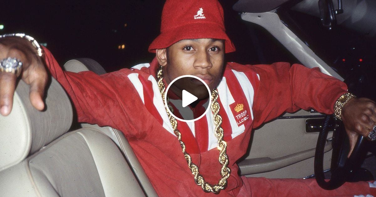 ll cool j red kangol hat