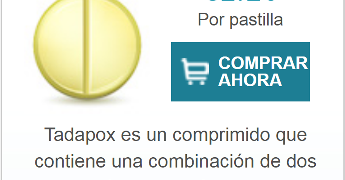 Tadapox Como Comprar