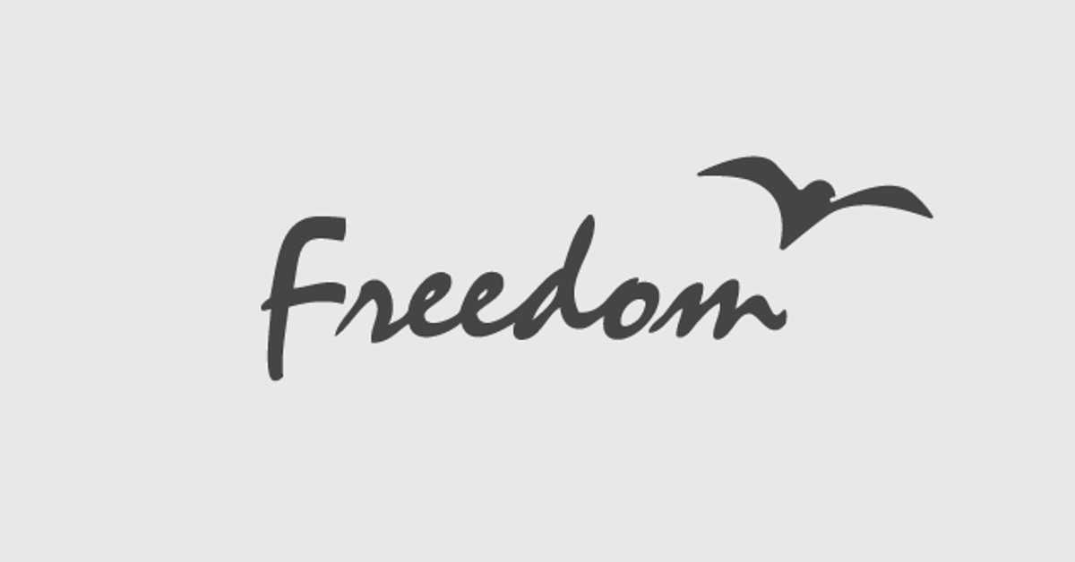 Тату эскиз freedom надпись