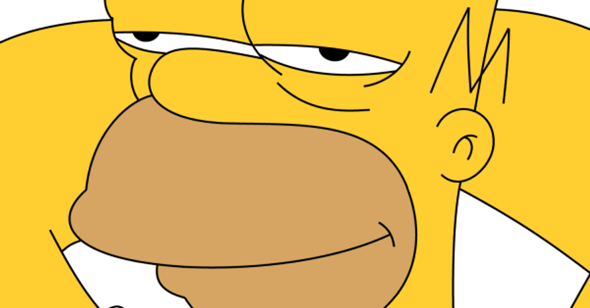 Картинка гомер симпсон ммм