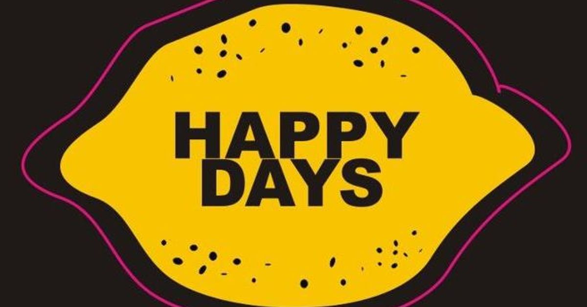 Включи be happy. Happy Day картинки. Хэппи дей Гринвей. Happy Days группа логотип. Хэппи дейс дей альбом.