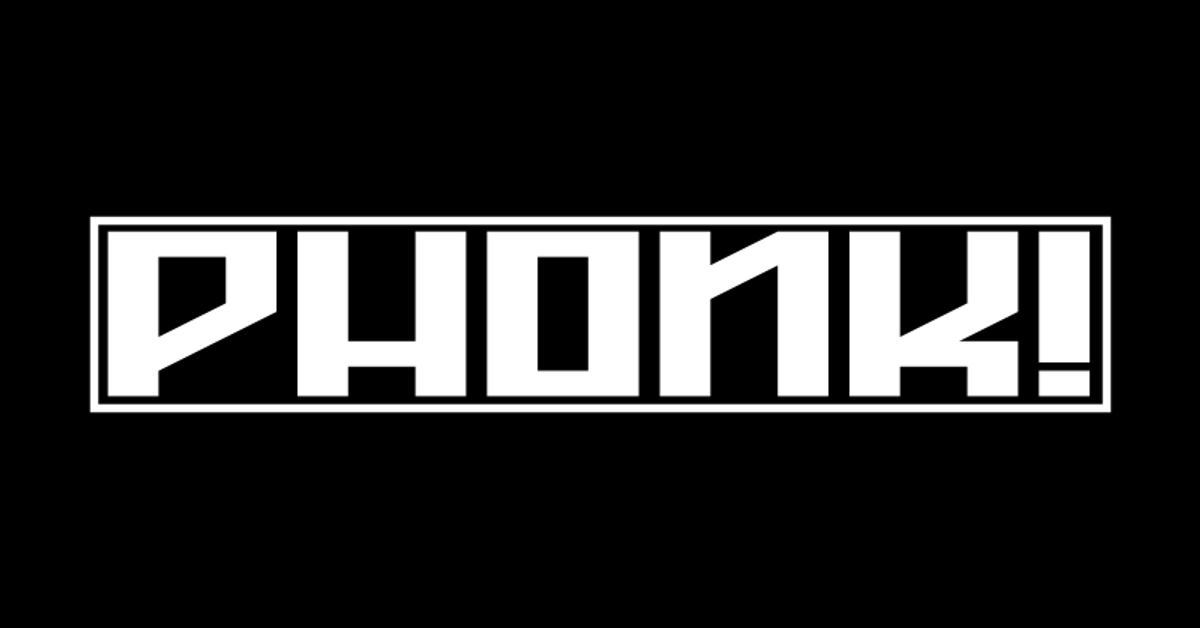 Phok. Brazilian Phonk logo. Vibe phonks