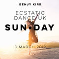 Benjy Kirk - Ecstatic Dance at the Concorde Centre, London - EDUK, 3 Mar 19