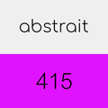 Just listen and relax - abstrait 415