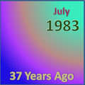37 Years Ago =July 1983= (part 2)