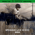 From The DJ Shadow Archives - NYC 1996
