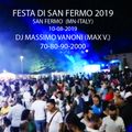 FESTA SAN FERMO 2019 PART.3 10-08-19 DJ MASSIMO VANONI (MAX V.) 70-80-90-2000 REGISTRAZIONE LIVE