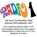 The Most Complete Version of the 1st Radio 1 breakfast show - 30-9-67.