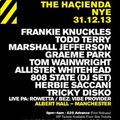 Frankie Knuckles live @ Hacienda NYE At The Albert Hall ( Manchester,UK) 31/ 12 /2003
