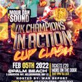 UK Champions In Action - Little Sample v Mour Dan@Palm Beach Club Wellingborough London UK 5.2.2022
