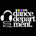 38 with special guest James Holden - Dance Department - The Best Beats To Go!
