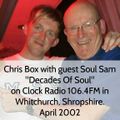 Chris Box with guest Soul Sam in 2002, 