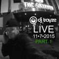 PART 1 - LIVE at The Gryphon DC - DJ Trayze - 11-7-2015