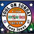 Soul On Sunday Show - 01/11/20, Tony Jones on MônFM Radio * I M M O R T A L * S O U L *
