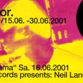 'Tresor Rec. presents: Glamourama' @ Tresor, Berlin - 16.06.2001