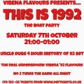 Uncle Dugs Vibena Flavours 'THIS IS 1992' promo mix