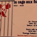 LA CAGE AUX FOLLES (Roma) Ottobre 1979 - DJ FABRIZIO MOSCONI