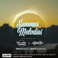 Summer Melodies on DI.FM - March 2020 with myni8hte & Jeef B
