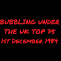 UK Bubbling Under Top 75 (100-76) - 1st December 1984