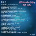 Ultimate 90s hit mix cd 1/2