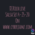 DJ Rich Live Salsa Set 4-25-20 on www.cyberjamz.com