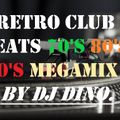 CLUB RETRO BEATS 70'S 80'S 90'S MEGA-MIX BY DJ DINO. (AS PLAYED LIVE ON FUTURE LIVE RADIO LONDON)