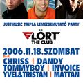 Yvel & Tristan, Dandy, Tommyboy, Invoice, Mattan - Live @ Flört Club, Siófok (2006.11.18)