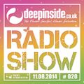 DEEPINSIDE RADIO SHOW 020 (Summer Collection 2014)